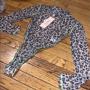 New Cheetah Print body suit